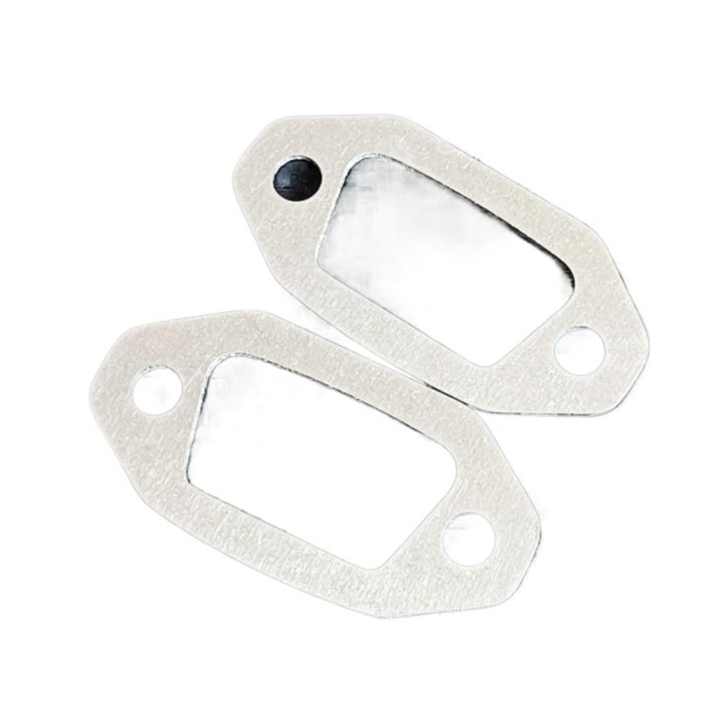 Exhaust Aluminum Gaskets for RC Boats, 2-Pack High-Performance Seals for Gasoline Engines