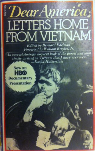 Dear America: Letters Home from Vietnam 0671656848 Book Cover