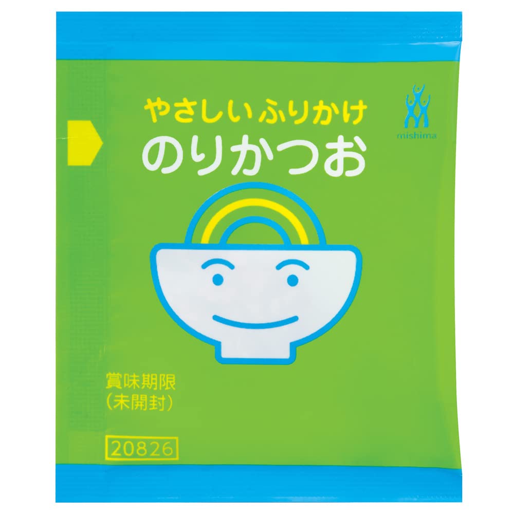 Amazon.co.jp: 三島食品 やさしいふりかけ のりかつお 52g(1.3g×40p