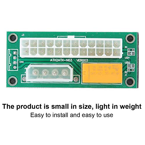 Adaptador de Fuente de Poder Dual Yoidesu ATX 24Pin a Molex 4Pin miniatura 4