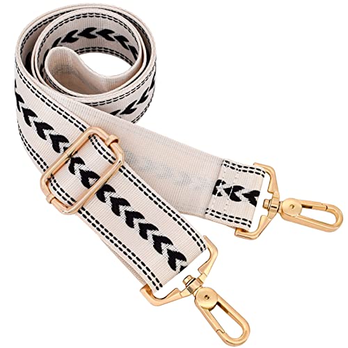 Image of Strap Purse Crossbody Bag Strap Replacement Metal Swivel Hook Shoulder Strap Guitar Strap for Crossbody Bag /luggag