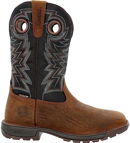 ROCKY Legacy 32 Steel Toe Waterproof Western Boot Size 11(W) | Image 6