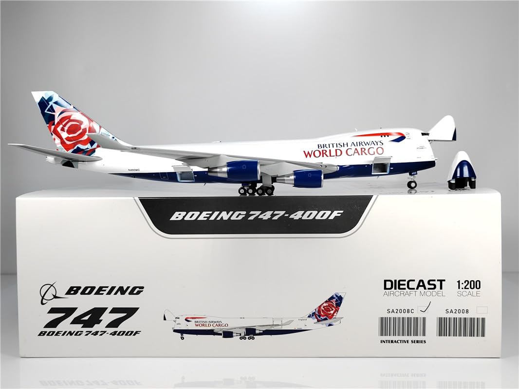 ブリティッシュエアウェイズカーゴ 747-400F N495MC 1/200 ブリティッシュエアウェイズカーゴ 747-400F N495MC 1/200