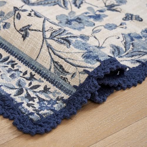 Tapete Laura Ashley Algodón 26" x 45" Antideslizante miniatura 3