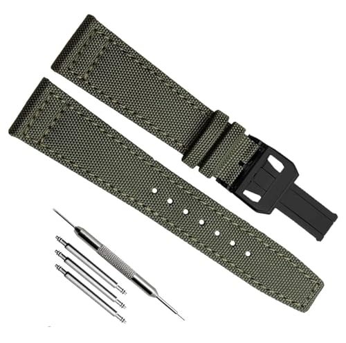 Bracelet montre nylon IWC 22mm pour remplacer un cuir abîmé