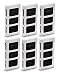 OH Refrigerator Air Filter Pleated Replacement, Compatible with Paultra2 Pure Air II ultra 2, 242047805, 5303918847, 6-PACK