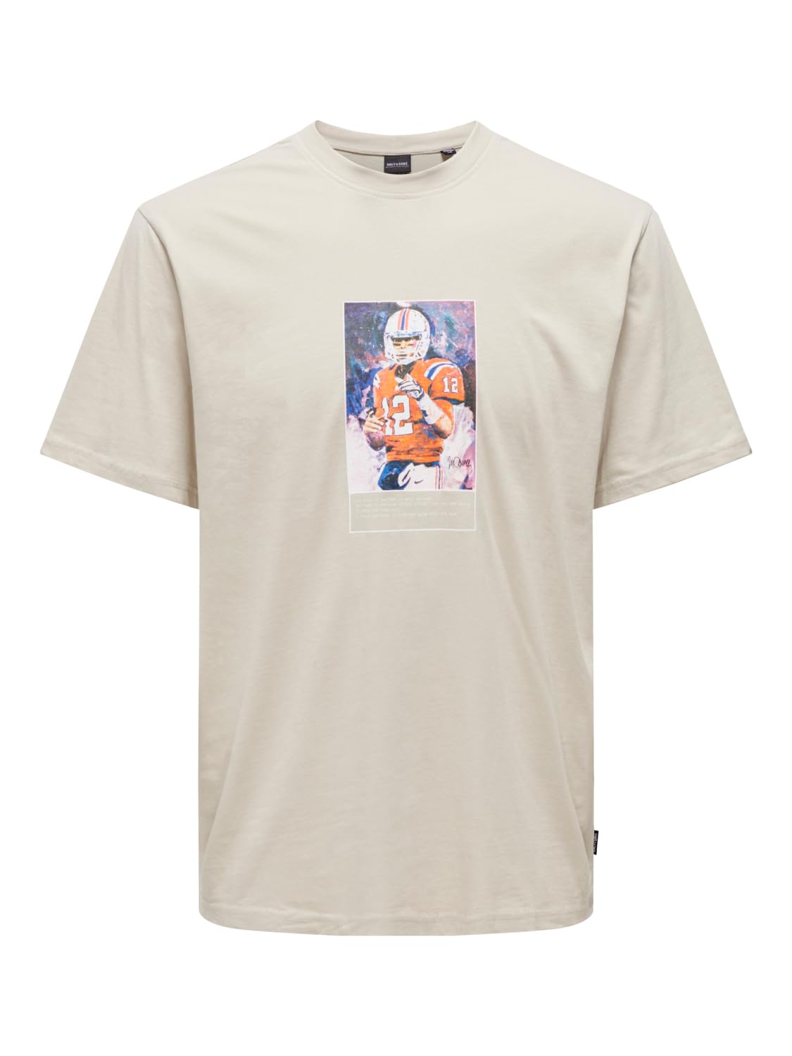 ONSCELEBRITY LIFE NFL REG SS TEE Tişört Erkek