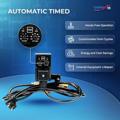 UNOX 110V Electronic Drain Valve