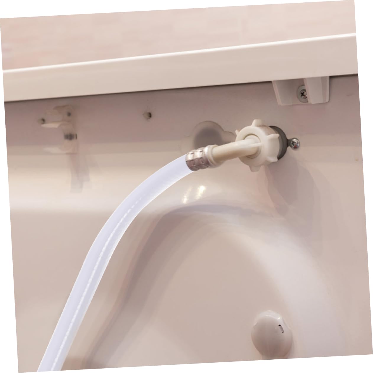 Zulaufschlauch Flexibel Edelstahl und Stück Pvc Waschmaschine 2 Waschmaschinen aus 2m Weiß ohne Leckage