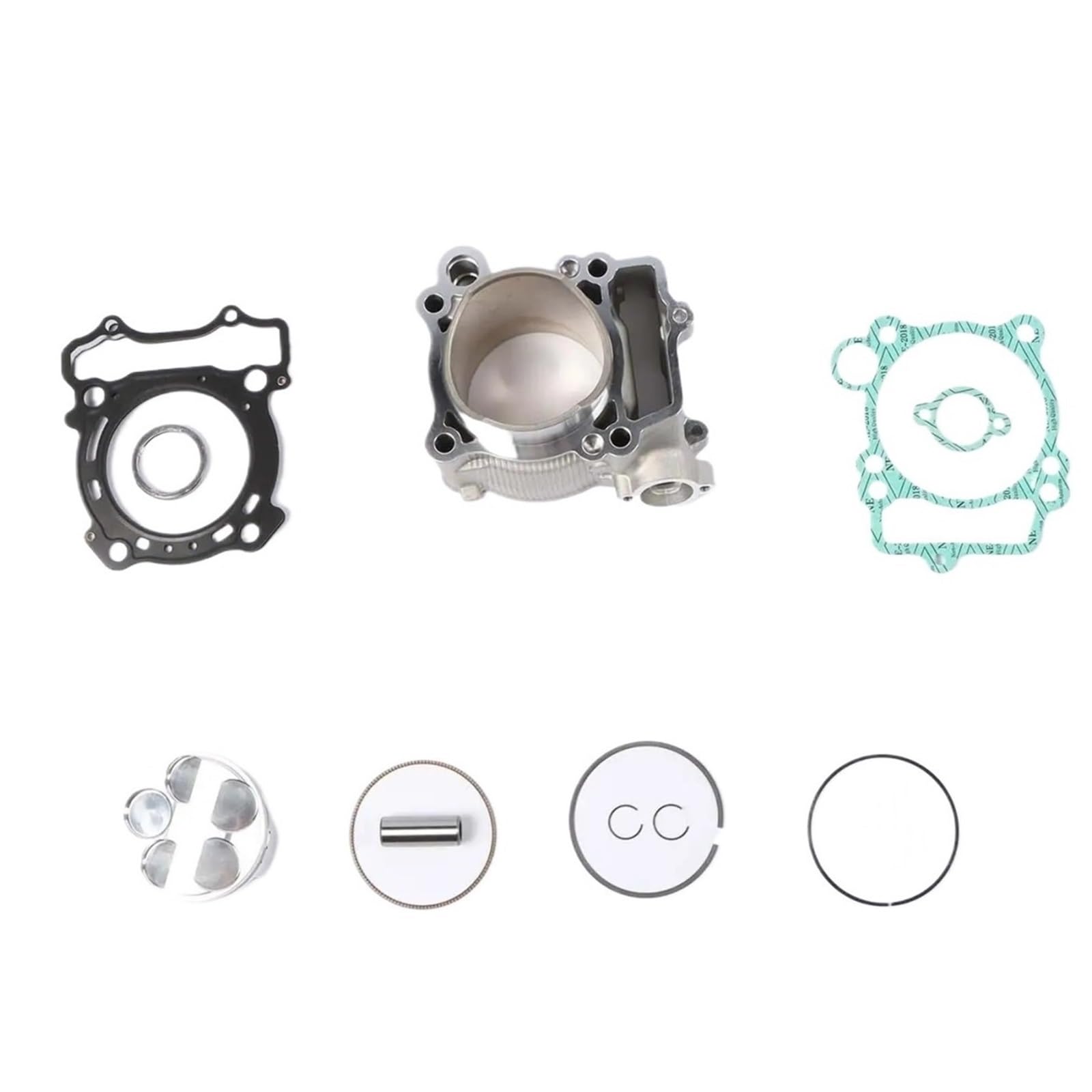 Cylinder o średnicy 77 mm, pasuje do Yamahy 01-13 YZ250F WR250F 5XC-11311-20-00 5NL-11311-00-00 5NL-11631-20-00 5UL-11311-00-00 Uszczelka pokrywy zaworu Zestaw Uszczelek Silnika