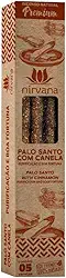 Incenso Nirvana Palo Santo com Canela Premium 100% Natural