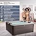 Miweba Whirlpool MSpa Tribeca mit Fester Außenwand | App Steuerung | 6 Personen Spa | 160x160x65cm | 120 Massagedüsen | Ganzjähriger Einsatz Winterfest | In & Outdoor Pool | Gartenpool | Aufstellpool