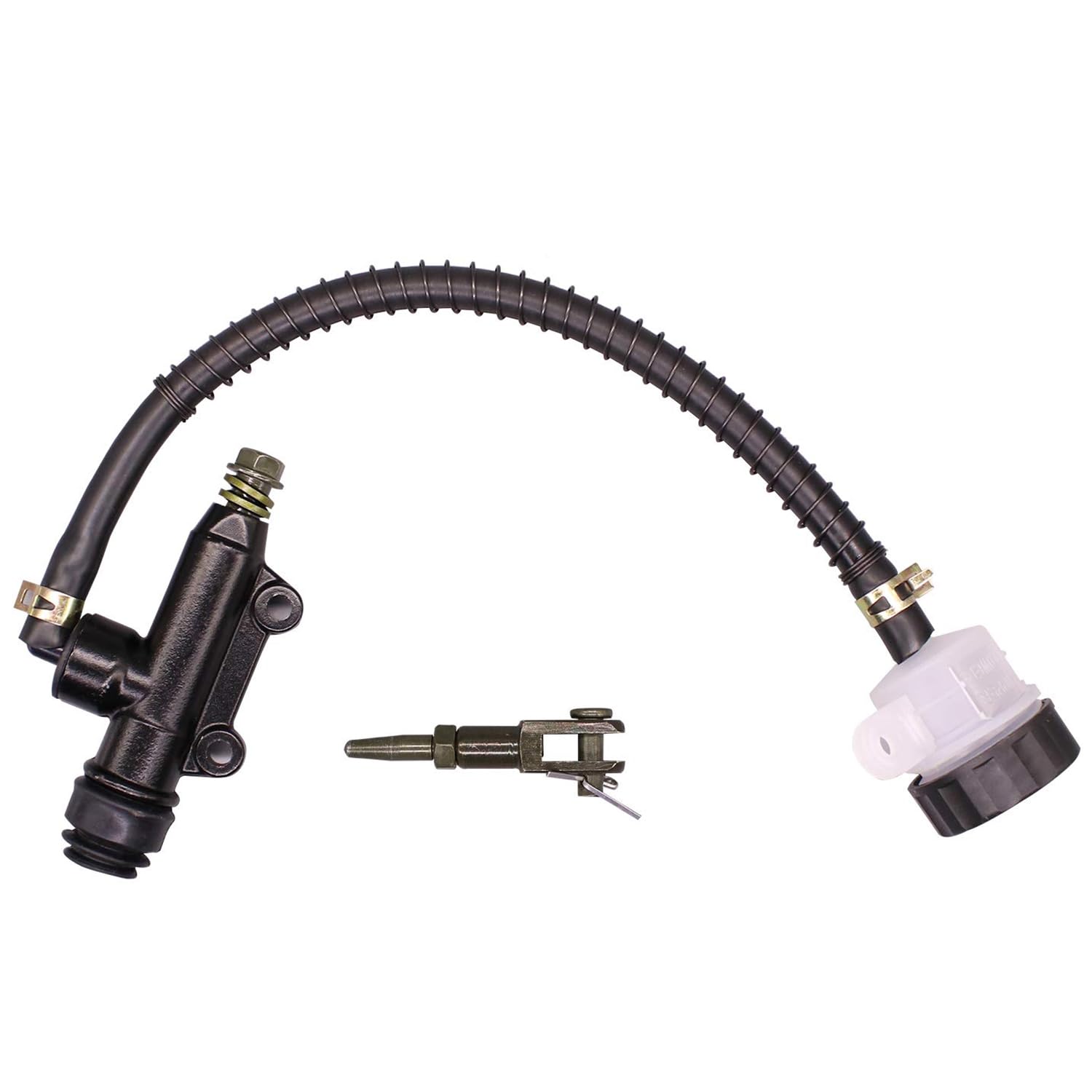 Allextreme EX-RPAB2 Rear Brake Pump Assembly Foot Brake Master Cylinder Compatible with Classic 350cc 500cc