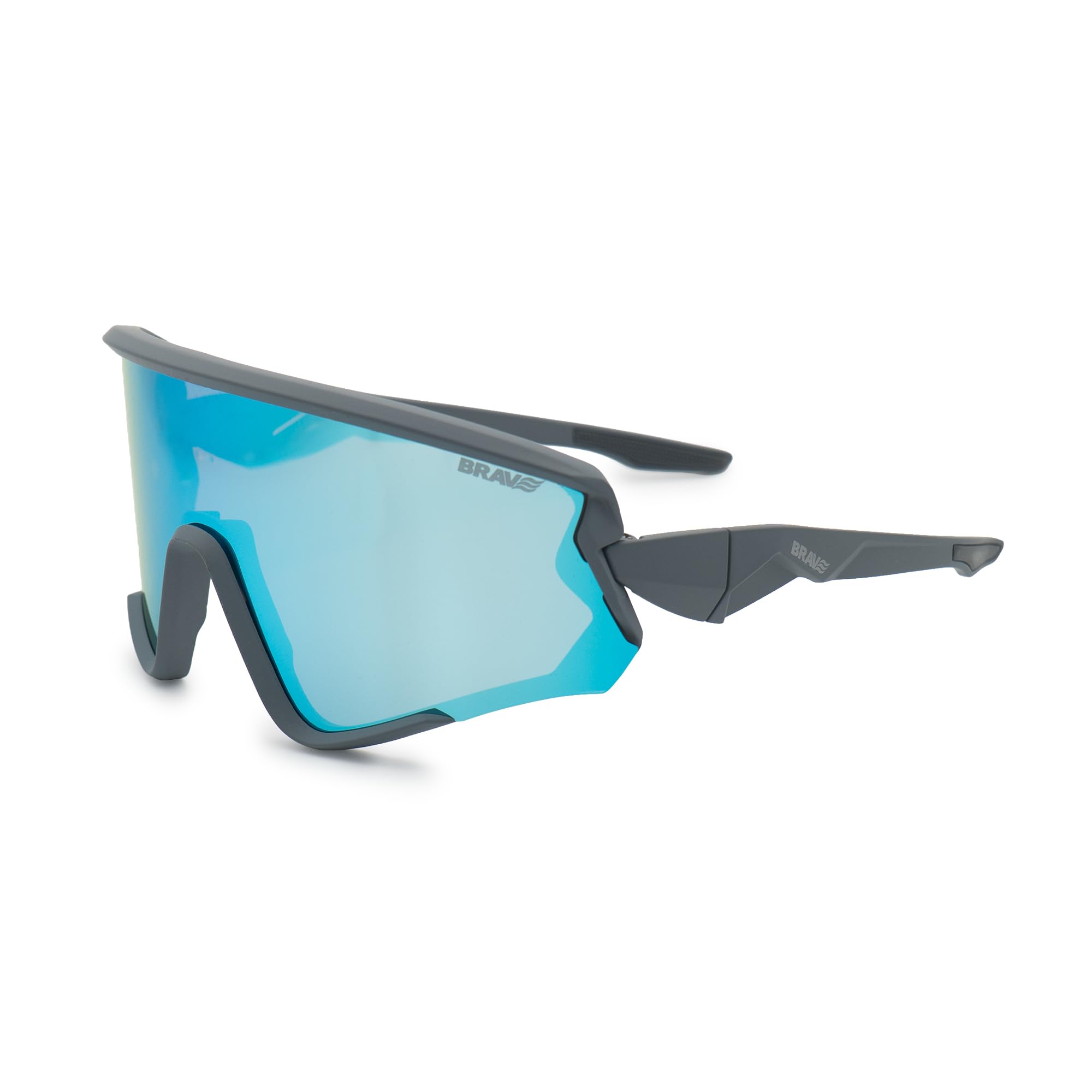 BRAVE RIFT – Gafas deportivas Fotocromáticas o Polarizadas con Lente PC UV400 – Patillas y Cinta Ajustable Intercambiables – Doble Espuma Sellado Agua/Nieve – Set Completo