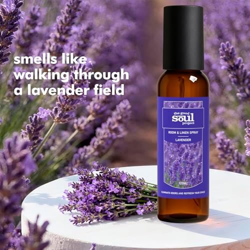 Room Spray, Lavender, Eucalyptus, Vanilla, Long Lasting Room Air Fresheners for Home, Concentrated Room Spray, Home Fragrance Spray, Odor Eliminator, 12.18 fl oz - Thumbnail 4