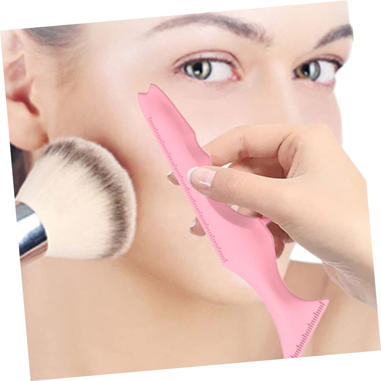 minkissy 10stücke Silikon Eyeliner Schablonen Multifunktionale Make-up Hilfsmittel Für Eyeliner Lidschatten Und Lippenstift Einfach Zu Reinigen Für Anfänger Geeignet