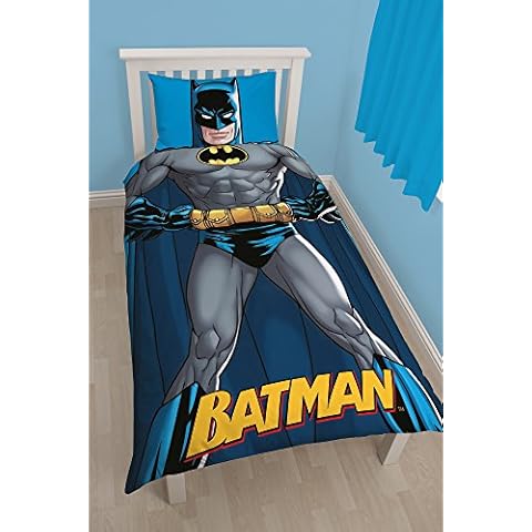 DC Comics Character World Batman DC Shadow Single Panel Duvet Set Cover