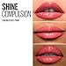 Maybelline New York Color Sensational Shine Compulsion Lipstick Makeup, Undressed Pink, 0.1 Ounce
