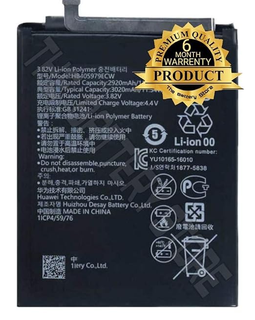 Image of Original HB405979ECW Battery for Huawei NOVA, 7S, 7A, Play 8A, 6A, 6C, Y5, / Y6 Battery with 6 Month Warranty***(N00147)