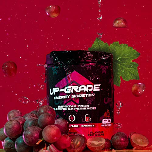 UP-GRADE - Energy Drink Pulver - Gaming Booster - Koffein Pulver voor meer Concentratie in e-Sport - 600 g 60 Servings… - Afbeelding 8