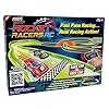 Ontel Magic Tracks Rocket Racers Remote Controlled Race Car vs Pace Car Track Set (MTRR-MC4/2)