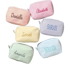 Personalized Cosmetic Bag with Name – Cute Custom Makeup Pouch for Travel & Gifts