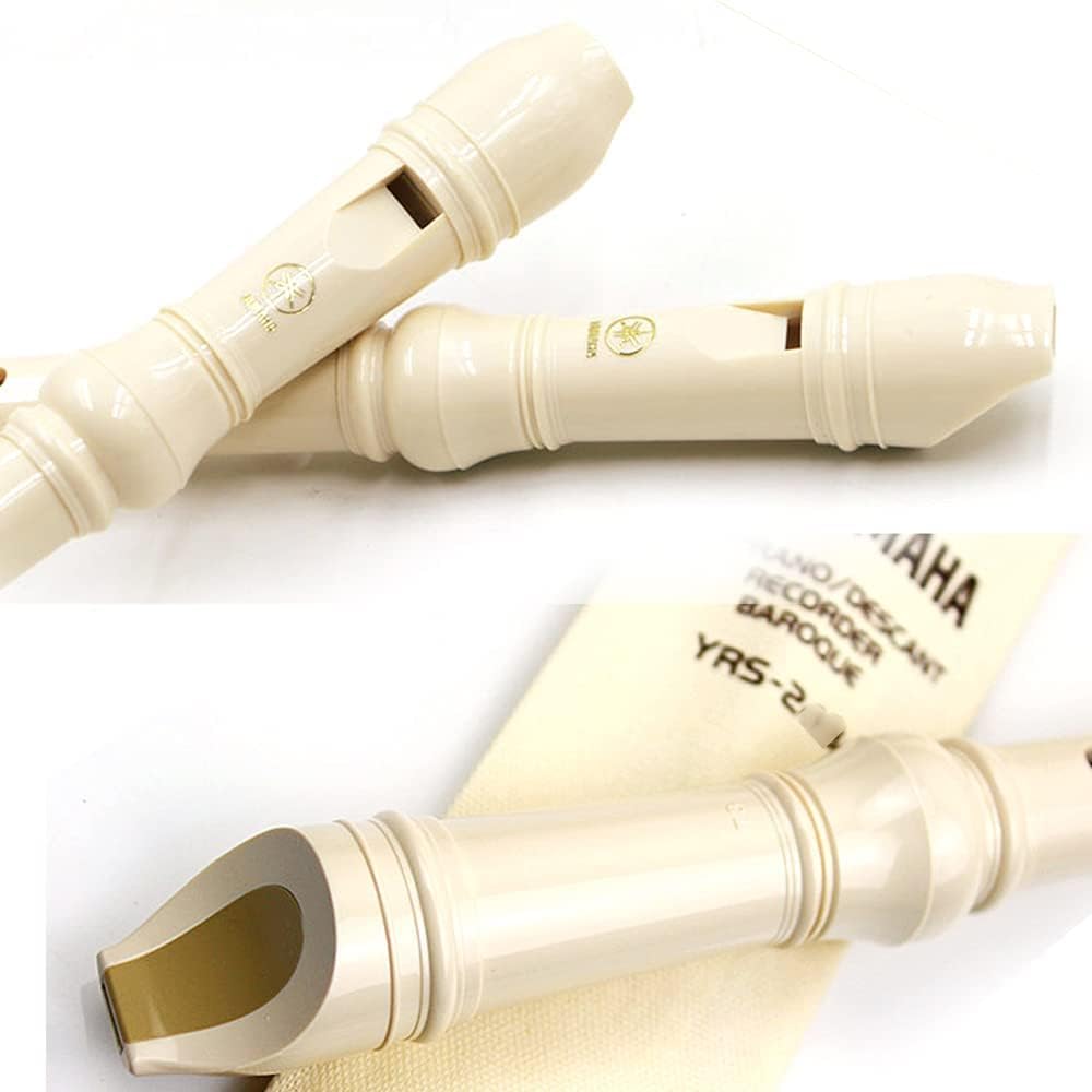 Yamaha YRS-23 Flautas de flauta de flauta de flauta de soprano alemana, sistema de digitación alemán de soprano, el mejor regalo para estudiantes y fanáticos de la música