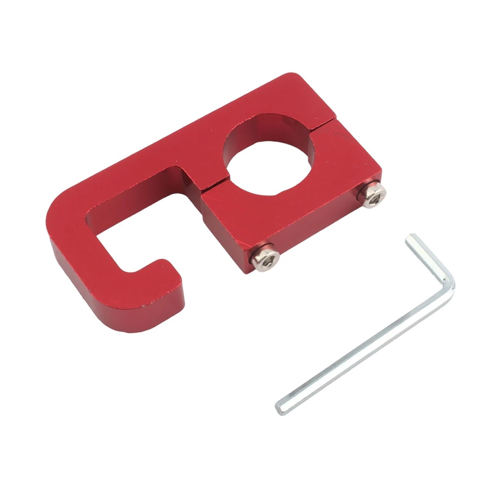 Lilanka A Lilank Universal Fixed Luminum Bike Handlebar Hook Motorcycle Cnc Hook Luminium Lloy Helmet Hook Single Hole Hook Enduro Dirt Bike Electric Scooter Ccessories Universal(A)