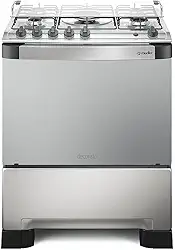 Fogão Mueller 5 bocas Decorato Inox