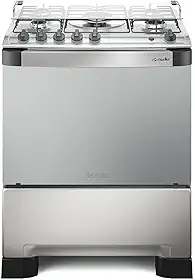 Fogão Mueller 5 bocas Decorato Inox