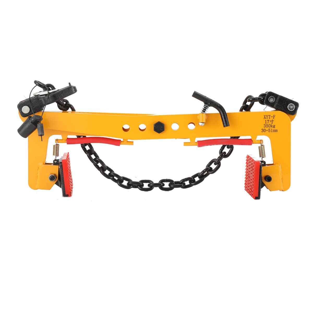 Morsetto Di Sollevamento Pinza per Bordi, Massimo 350 kg, Pinza di Sollevamento per Marciapiede, Pinza per Mattoni Utensile per Sollevamento Trasporto Blocchi Pietra Cemento, Gamma 30-51cm