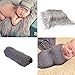 2Pcs Baby Newborn Photo Props Wraps & Photography Mat, DIY Newborn Baby Photo Blanket Swaddle Photography Props Wraps, Infant Soft Faux Fur Photography Backdrops Mat for Baby Boys Girls