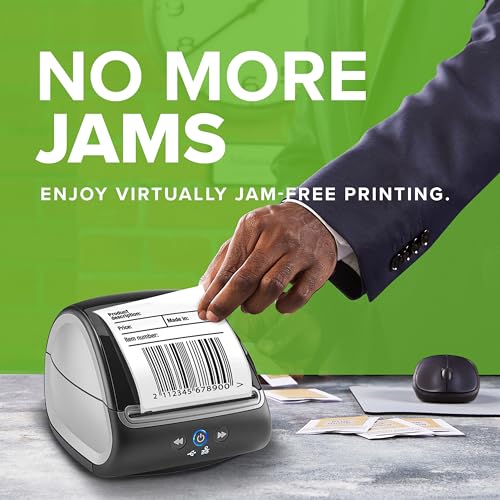DYMO Label Writer 5XL Label Printer Bundle, Prints Extra-WideShipping Labels (UPS, USPS) from Amazon, eBay, and More, Perfect for eCommerce Sellers, Includes 5 Extra-Large Shipping Labels (1100 Total) - Image 4