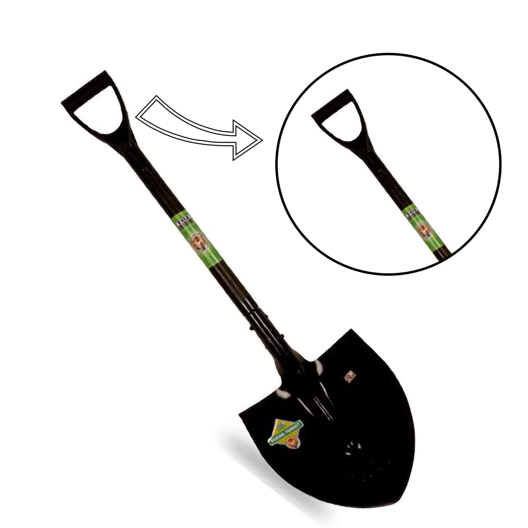 B K Jagan & CO Tata agrico Round Shovel with Plastic Handle - Image 4 thumbnail