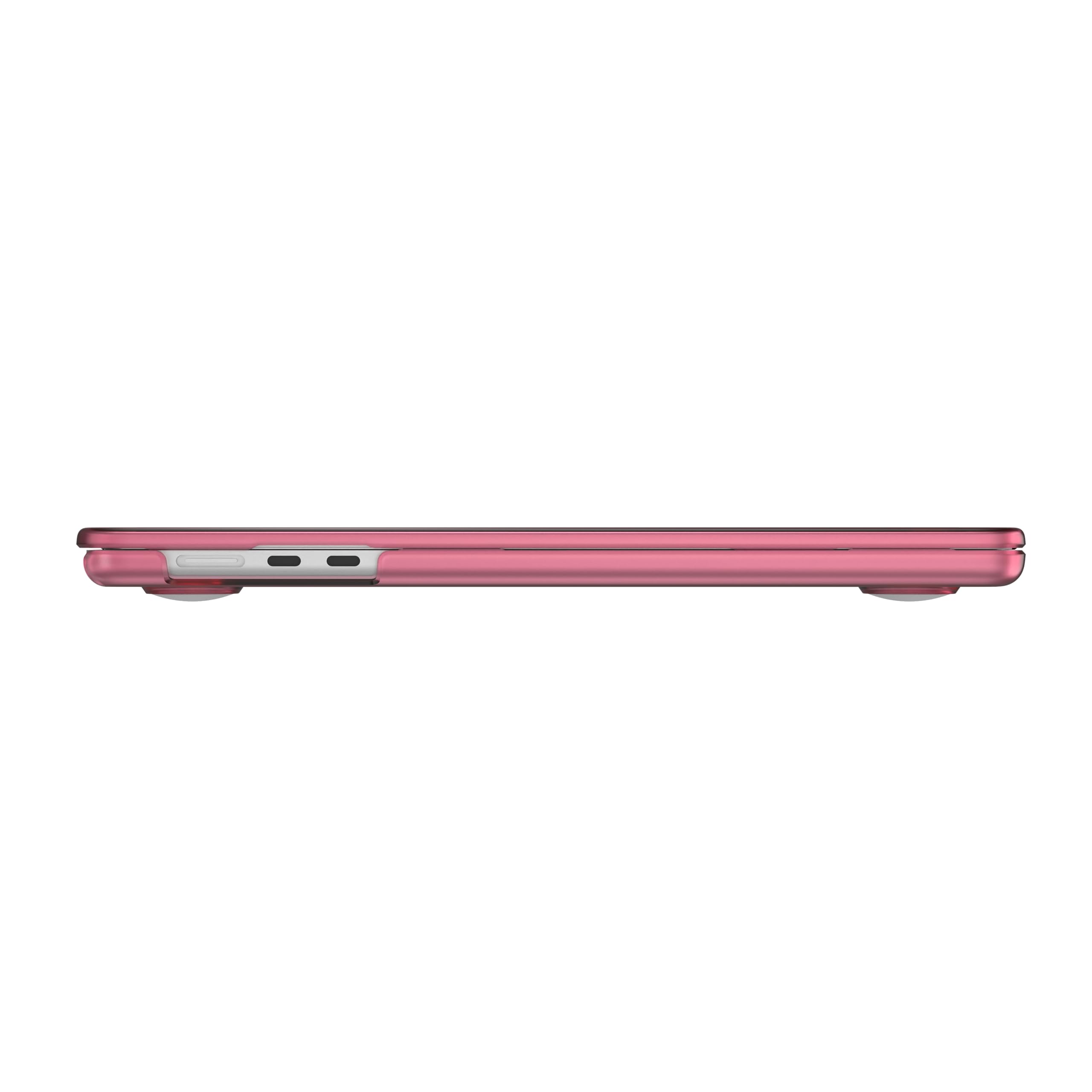 Speck Smartshell - Funda para MacBook Air de 15 Pulgadas (2023), protección contra arañazos, Funda Delgada para MacBook, prevención Deslizante, Rosa Acogedor, Gris suéter