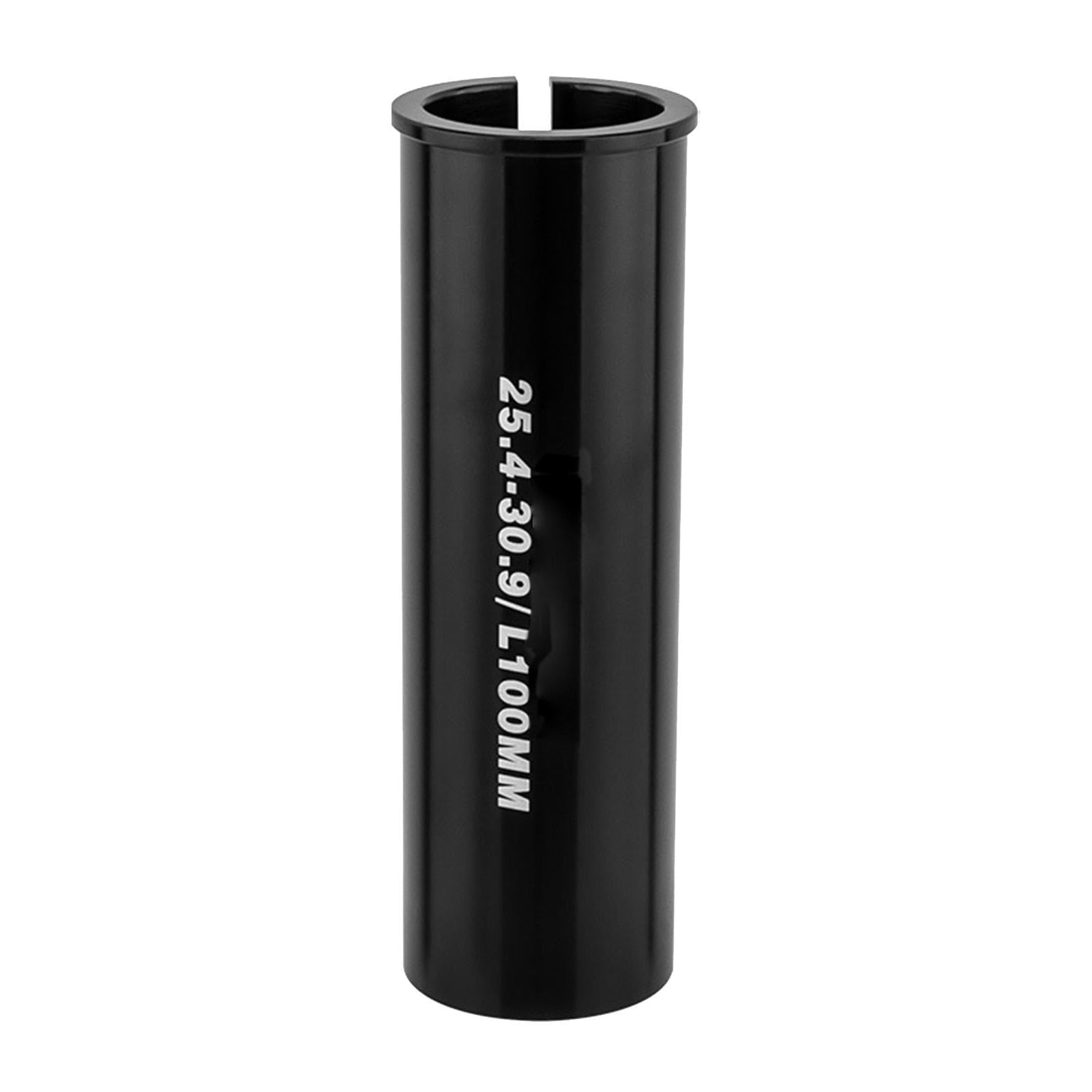 Fahrrad-Sattelstützen-Unterlegscheibe, Sattelstützen-Adapter, Erweiterungshülse, 100 mm Länge, Sattelrohradapter, Reduzierhülse, Federung,
