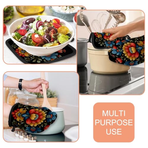Maniques imperméables en coton doux pour cuisiner en toute sérénité - 6