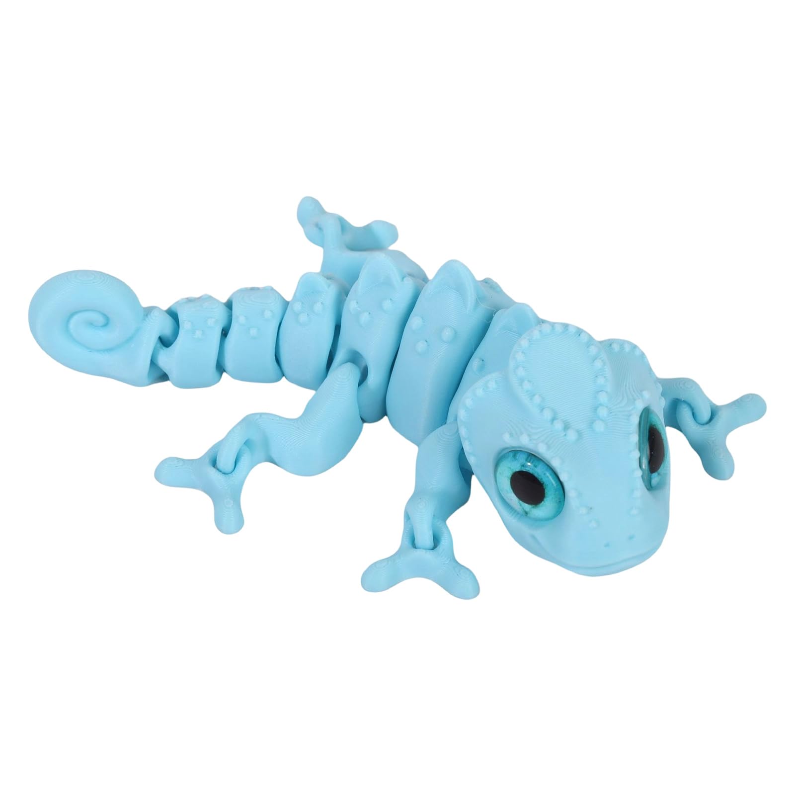 LEIQI Articulated Joints Realistic Reptiles Sculpture with Movable Limb Design Funny Desktop Ornament Home Office Accent