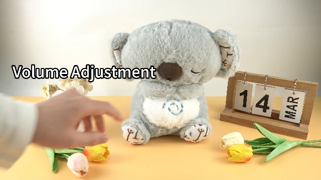 Amazon.com: rytopt Breathing Stuffed Animal, Anxiety Relief Koala
