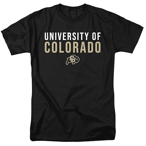LOGOVISION University of Colorado Buffaloes Official Unisex Adult T Shirt
