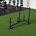 Titan Fitness High-Low Push Pull Drag Sled for Speed Training and Agility, 600 LB Capacity, Use on Grass, Turf, Concrete or Asphalt, Fits Olympic Weight Plates
