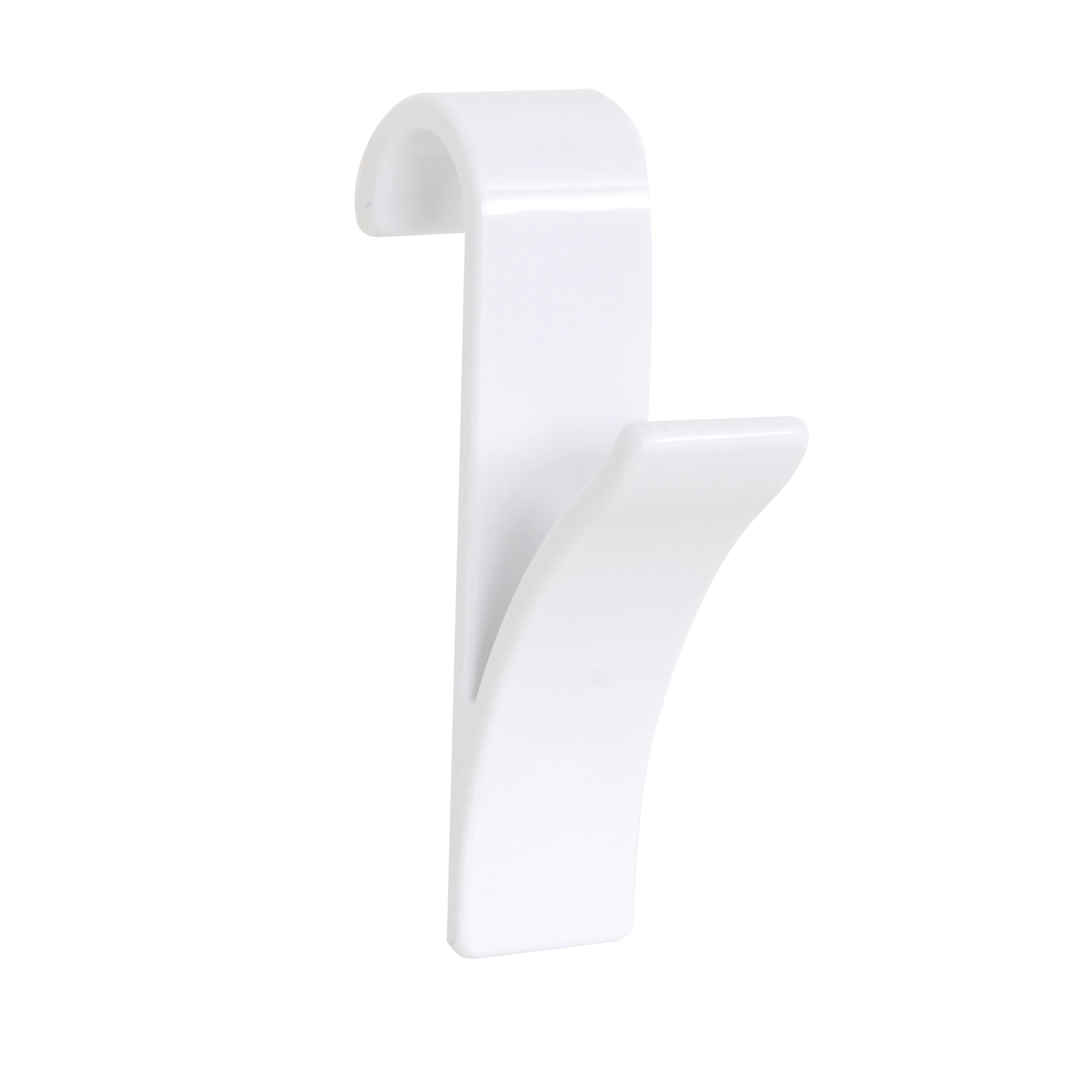 MSV Plastic Hook for Towel Dryer, White, 2-Piece