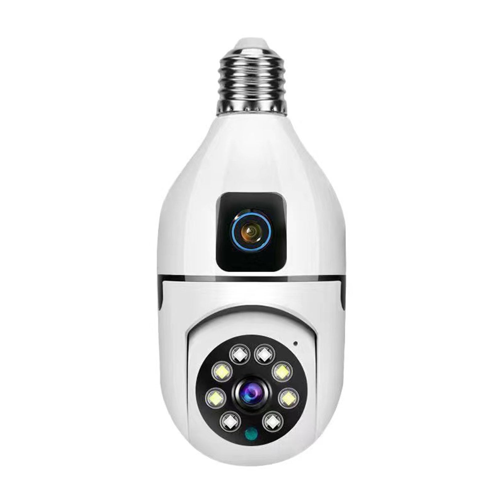 Caméra extérieur E27 pour sécuriser les accès de la maison avec vision nocturne audio
