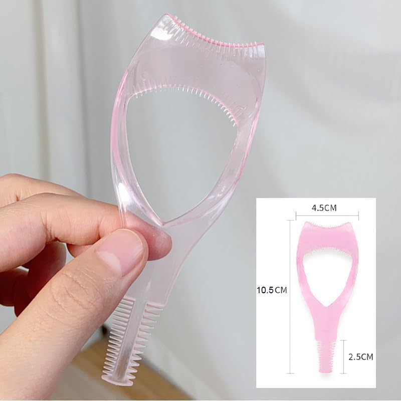 Miniatura 7 de Herramientas de pestañas 3 en 1, protector aplicador de máscara de pestañas, protector de herramienta de aplicador de pestañas, tarjeta de