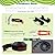33ft No-Dig Landscape Edging Kit -3.94" Tall Garden Edging Border with 30PCS Metal Stakes,2PCS Connectors,1PC Hammer and Edging Pruning Shear, Lawn Edging for Perfect Flower Bed, Lawn, Garden, Yard