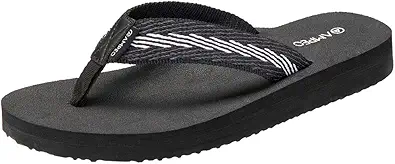 Ampeo Women's Arch Support Flip Flops Comfortable Casual Summer Beach Thong Sandals