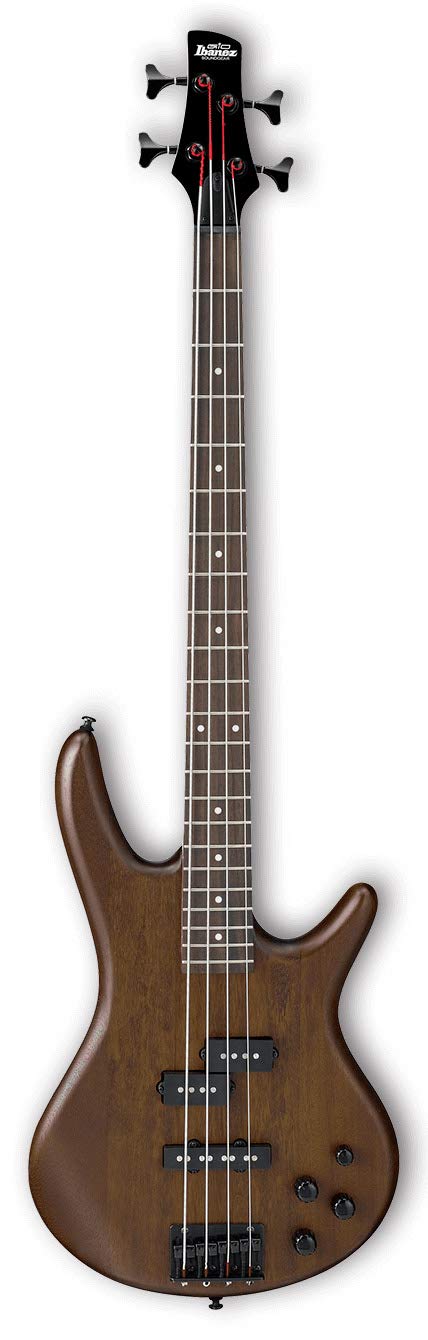 Ibanez – Basso elettrico 4 Corde Gio Serie Schwarze hardware – WNF – Walnut FLAT