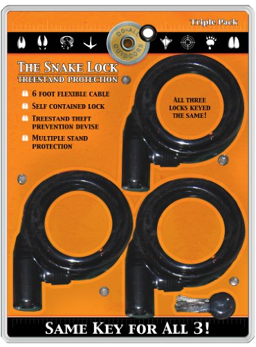 Do-All Outdoors Snake Lock Triple Pack (6-Feet)