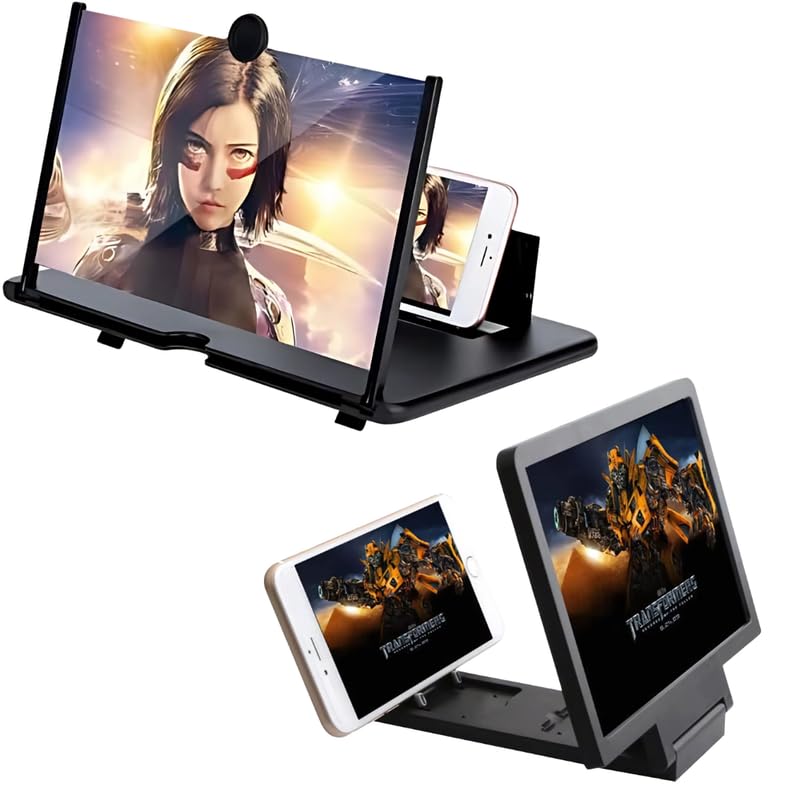 Drumstone 𝟏𝟓 𝐘𝐄𝐀𝐑𝐒 𝐖𝐀𝐑𝐑𝐀𝐍𝐓𝐘 Latest Screen Expanders & Screen Magnifier Amplifier, HD New Phone Holder with Mobile Phone Magnifier Enlarger Video Amplifier Screen 𝗖𝗼𝗺𝗯𝗼-picture-20