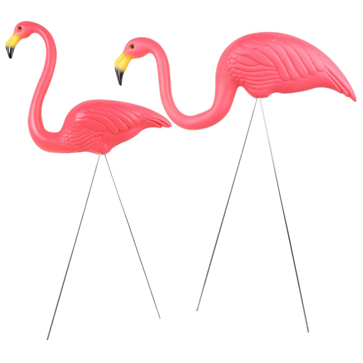 Flamants roses de jardin CLISPEED figurine oiseau en PE pour pelouse